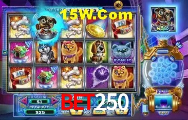 Variedade de jogos na Bet250