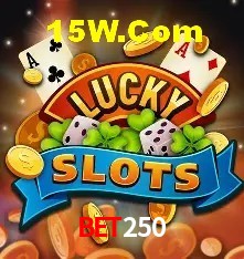 Interface moderna da plataforma Bet250