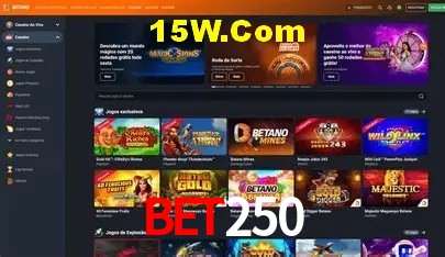 Slots com jackpots e giros grátis na Bet250